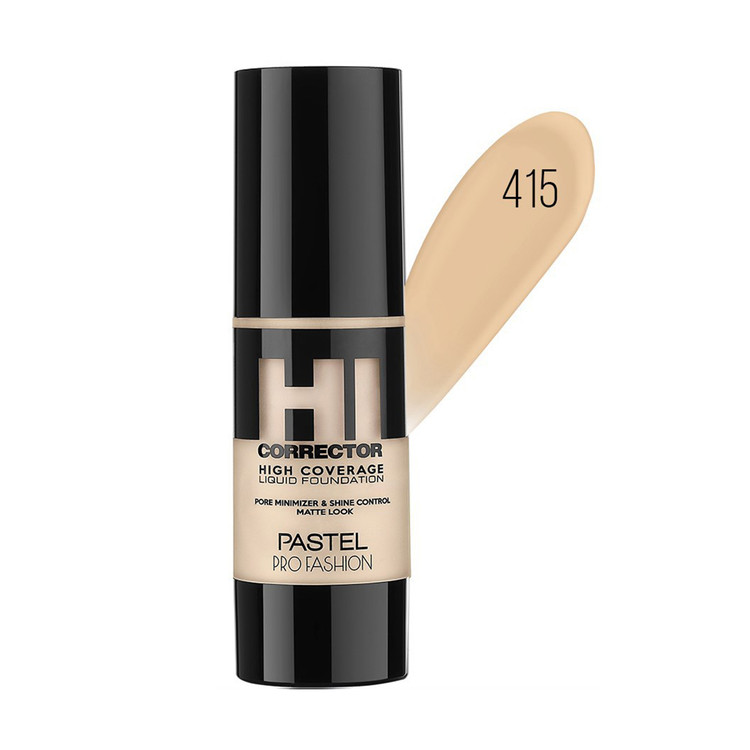 کرم پودر پاستل مدل high coverage لاین پرو