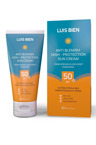 کرم ضد آفتاب و ضد لک SPF50 لوییس بین
