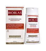 شامپو ضد ریزش کافئین + جینسینگ بدون سولفات بیوبلاس