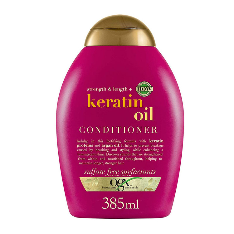 نرم کننده مو کراتین او جی ایکسOGX keratin oil CONDITIONER 385ml