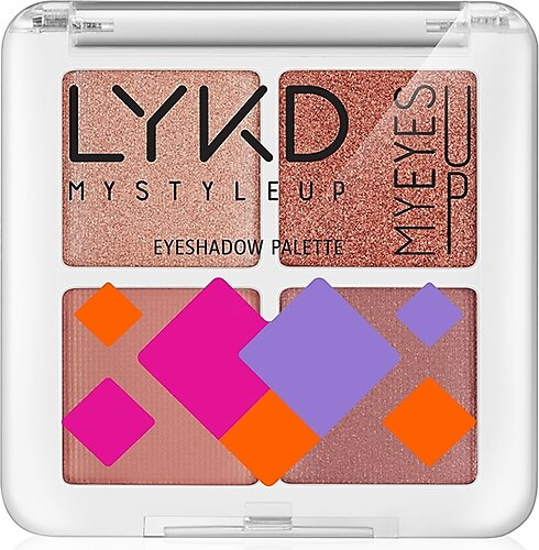 پالت سایه 4 رنگ لایکد