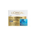 کرم ضد چروک و کلاژن ساز لورئال مدل YAS UZMANI