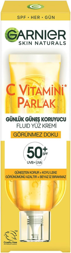 کرم ضد آفتاب گارنیر spf+50 حاوی ویتامین C