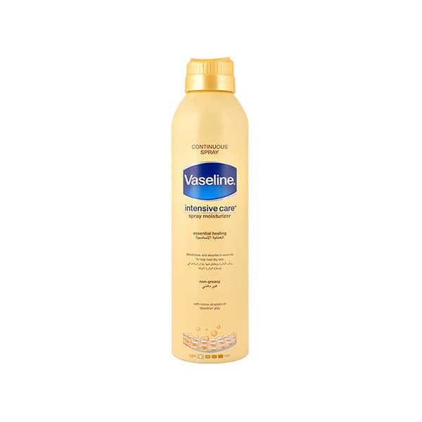 اسپری آبرسان و مرطوب کننده بدن وازلین حاوی عصاره گندم و جو دوسر