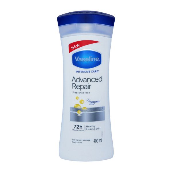 لوسیون بدن 72 ساعته وازلین مدل Advanced Repair