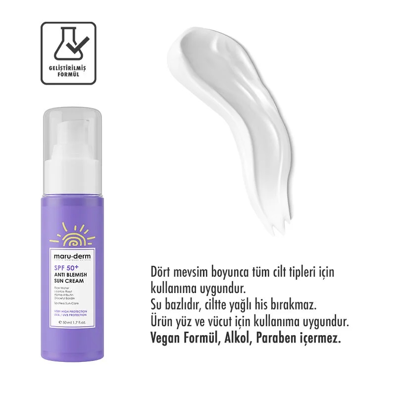 ضد افتاب و ضد لک SPF50 مارو درم